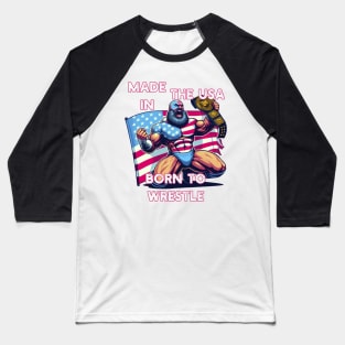 USA Wrestling Baseball T-Shirt